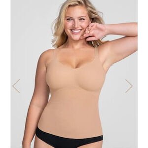 NWT Honey love liftwear cami in color rose tan Plus size 2x
